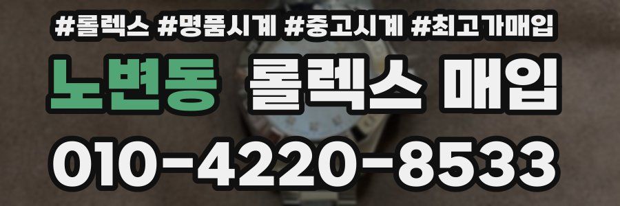노변동 롤렉스 매입