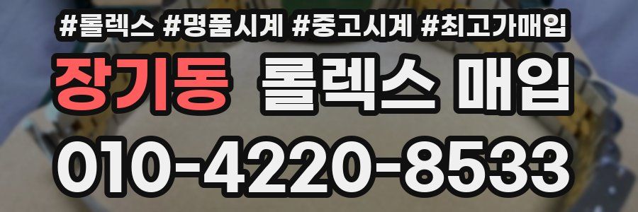 장기동 롤렉스 매입