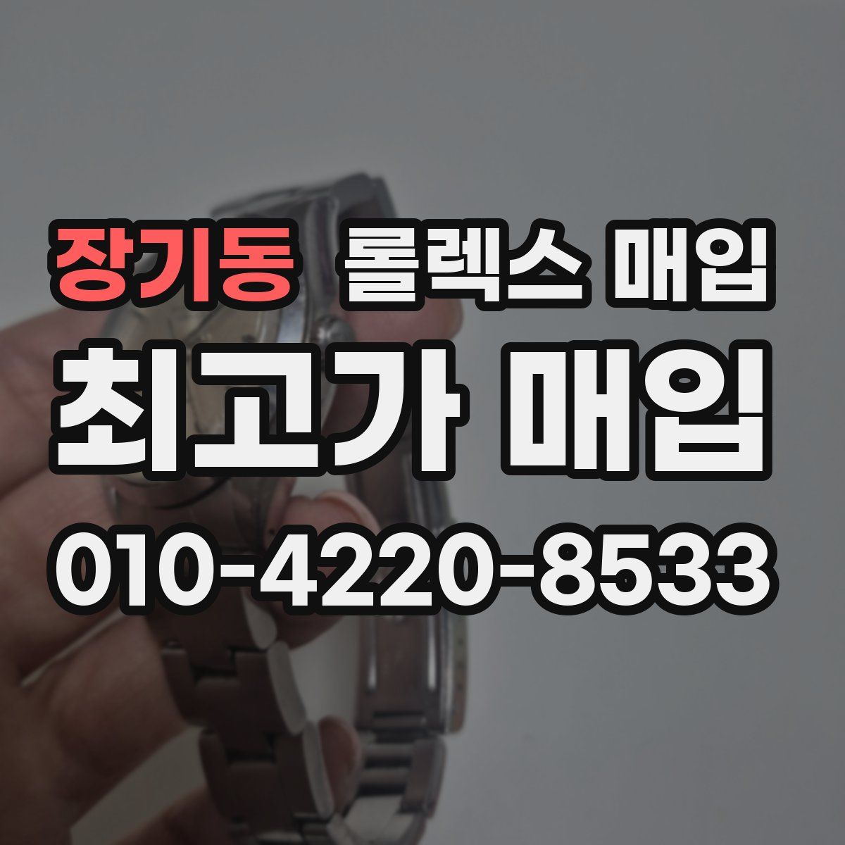 장기동 롤렉스 매입