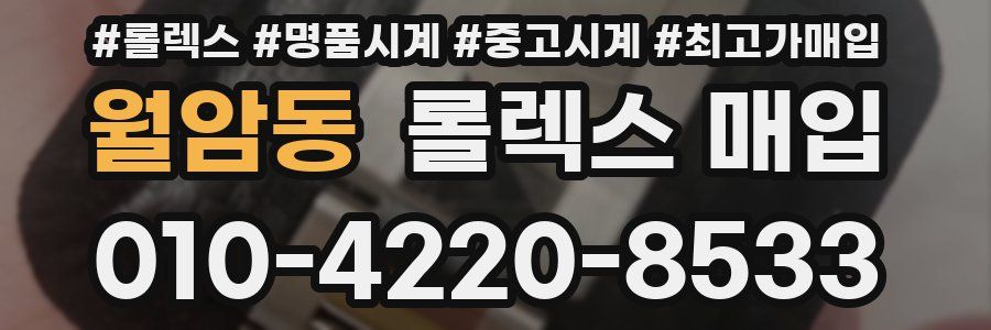 월암동 롤렉스 매입