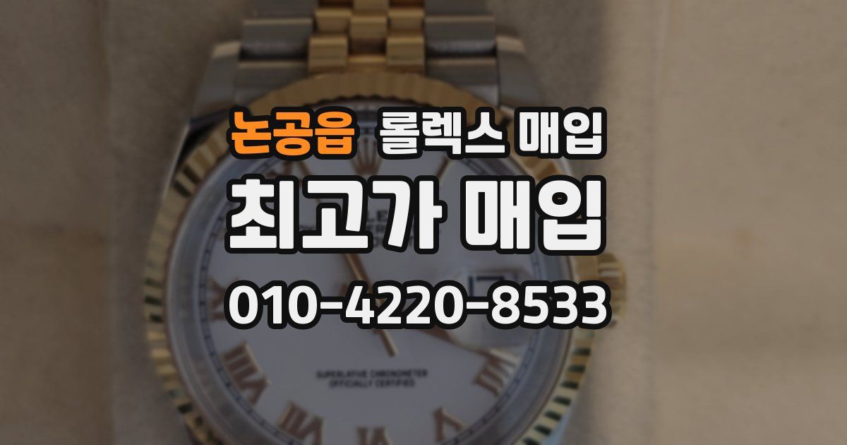 논공읍 롤렉스 매입