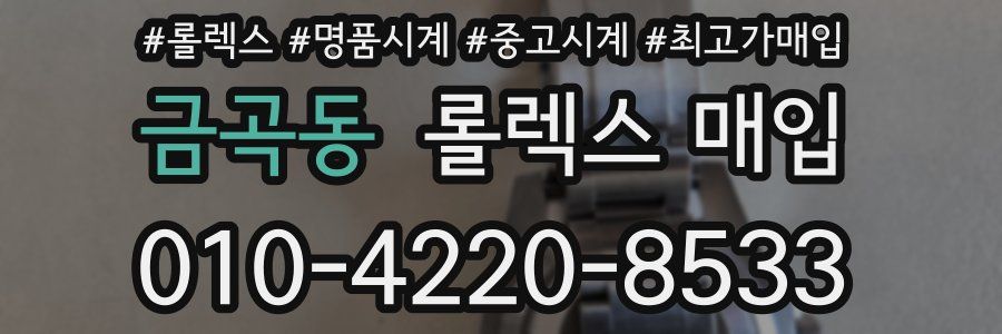 금곡동 롤렉스 매입