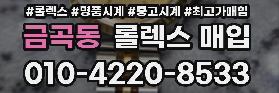 금곡동 롤렉스 매입