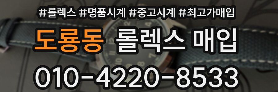 도룡동 롤렉스 매입