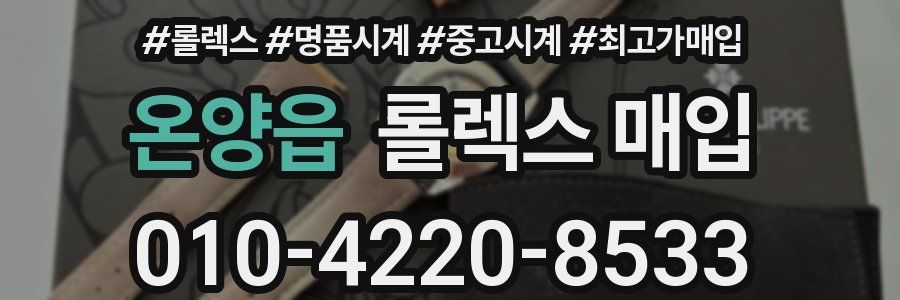 온양읍 롤렉스 매입