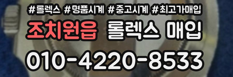 조치원읍 롤렉스 매입