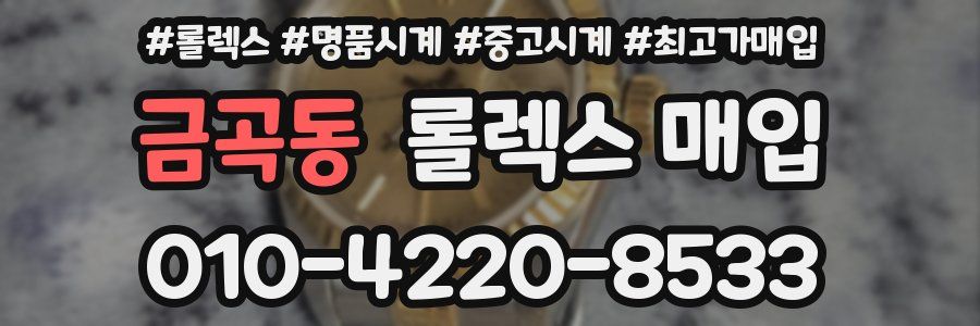 금곡동 롤렉스 매입