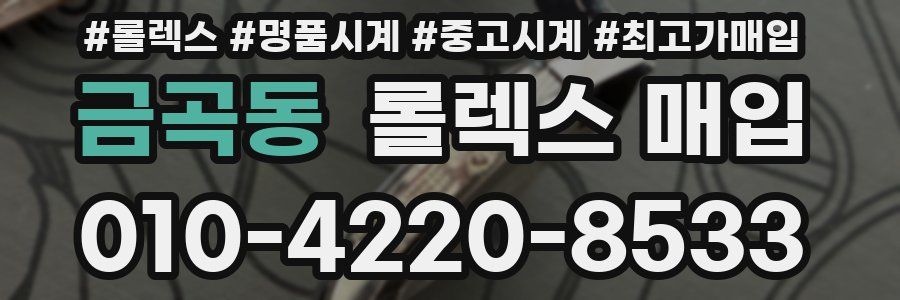 금곡동 롤렉스 매입