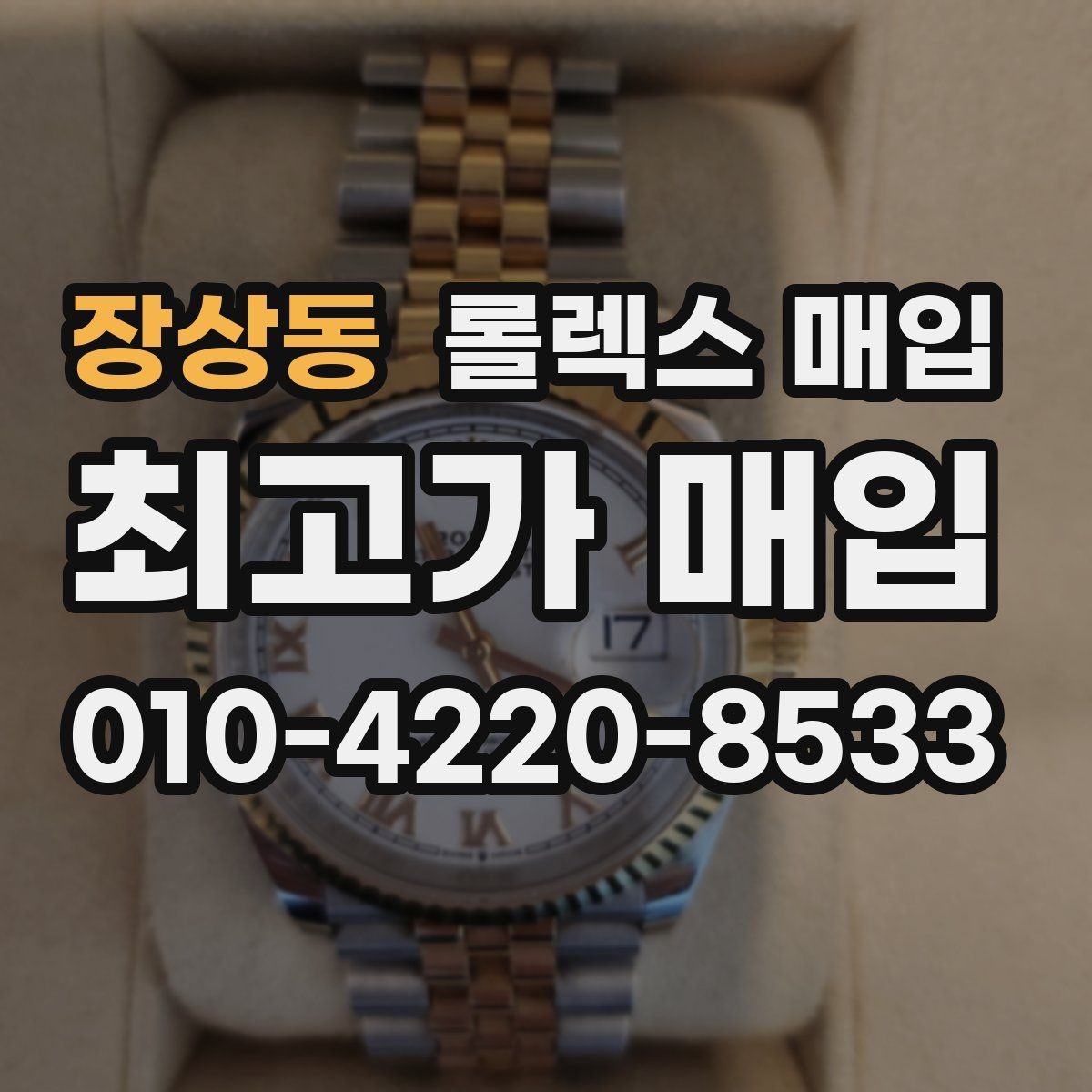 장상동 롤렉스 매입 다이얼 옵션이 시세를 가르는 이유