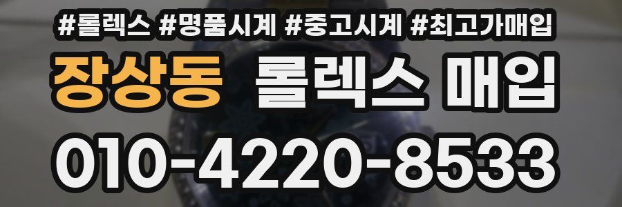 장상동 롤렉스 매입