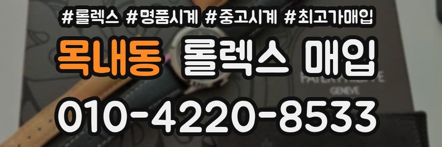 목내동 롤렉스 매입
