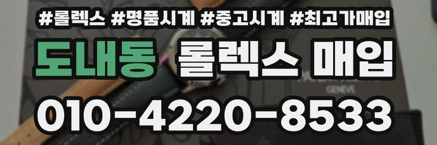 도내동 롤렉스 매입