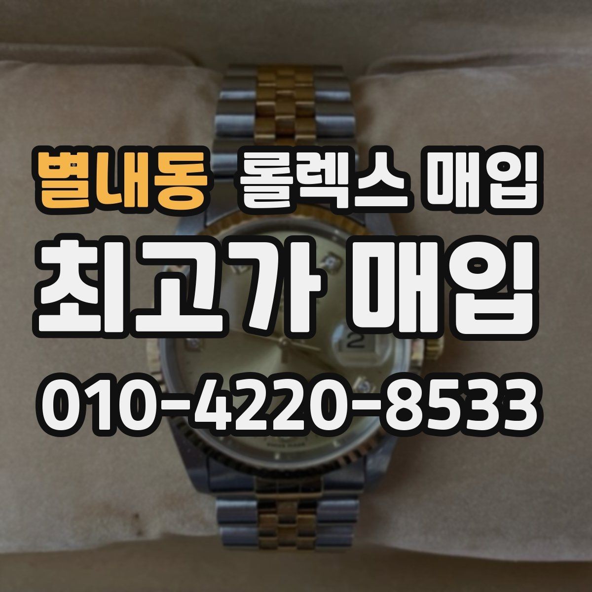별내동 롤렉스 매입 단종 모델 시세 확인 포인트