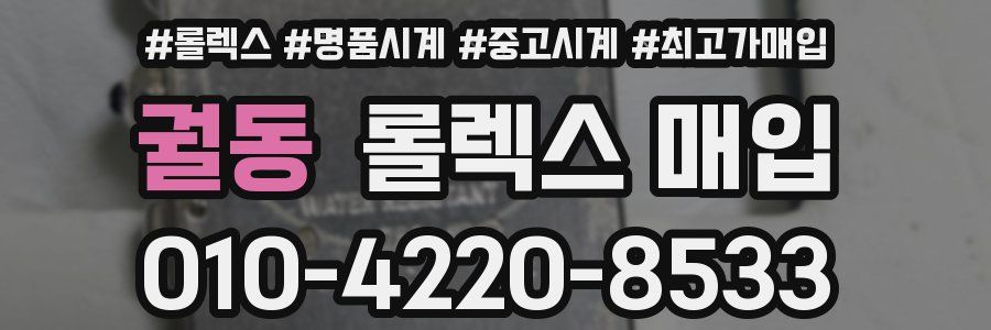 궐동 롤렉스 매입