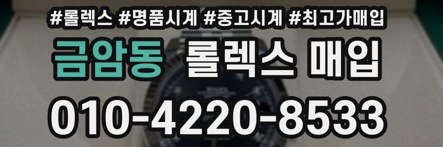 금암동 롤렉스 매입