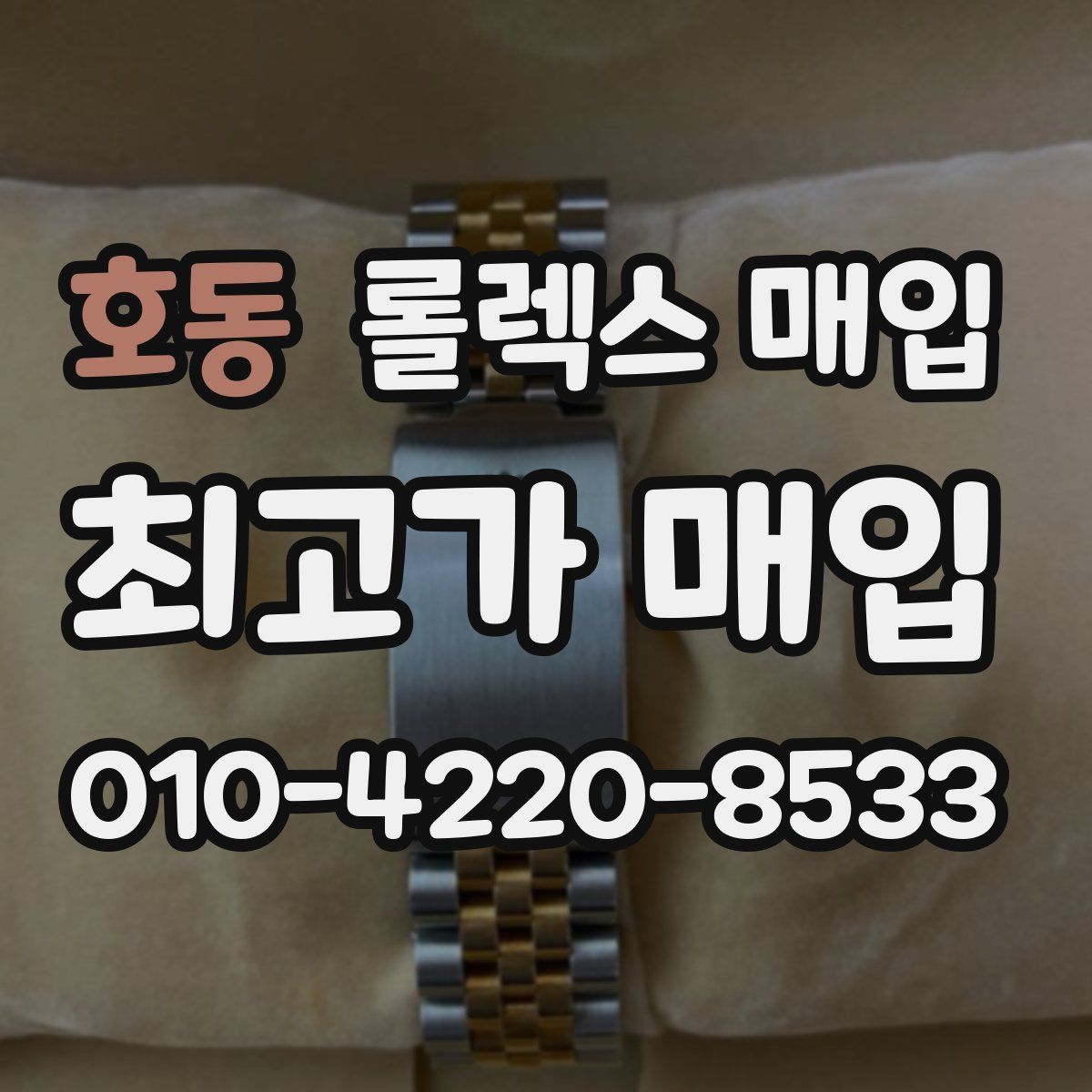 호동 롤렉스 매입