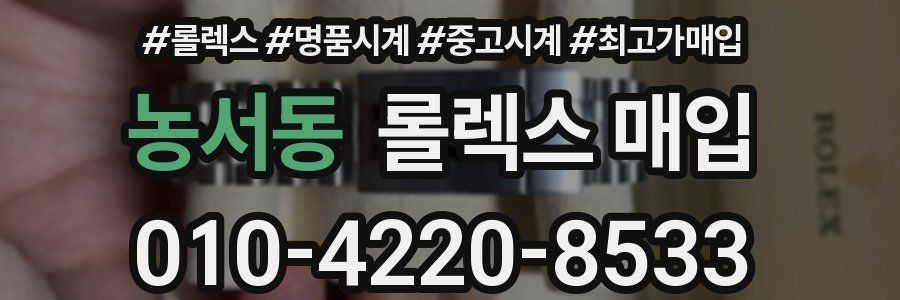 농서동 롤렉스 매입