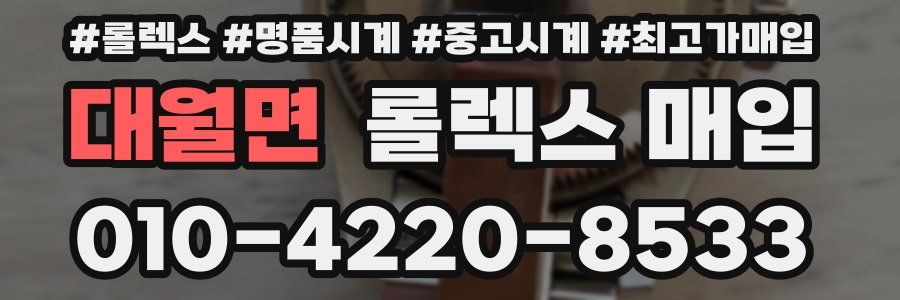 대월면 롤렉스 매입