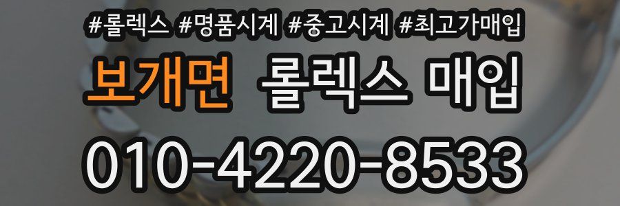 보개면 롤렉스 매입