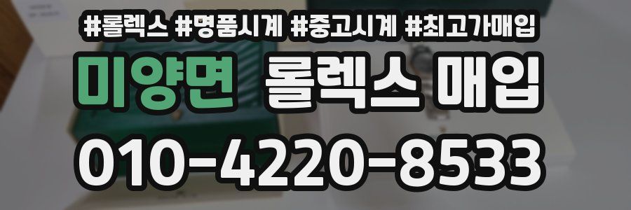 미양면 롤렉스 매입