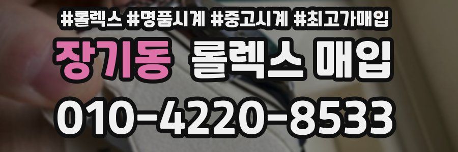 장기동 롤렉스 매입