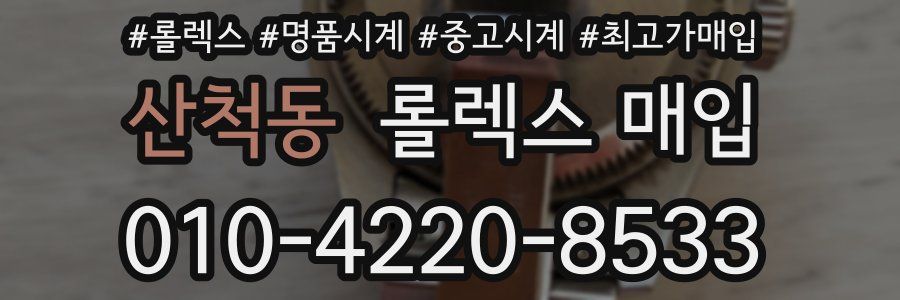 산척동 롤렉스 매입