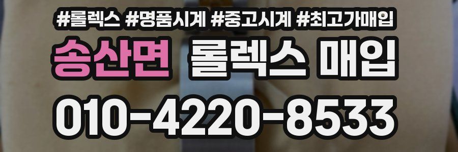 송산면 롤렉스 매입