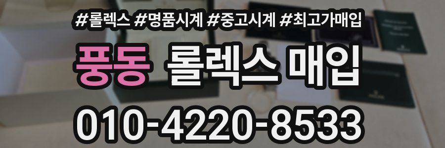 풍동 롤렉스 매입