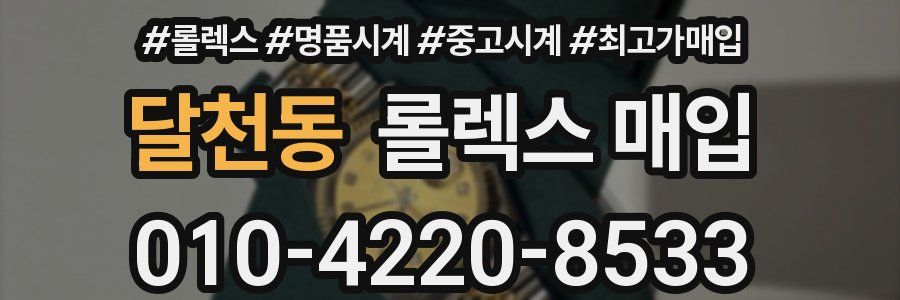 달천동 롤렉스 매입