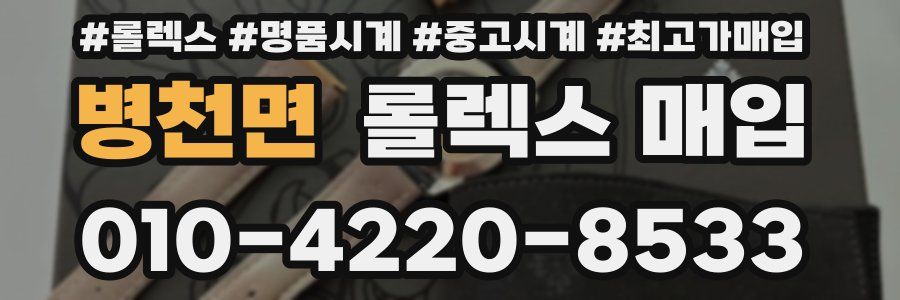 병천면 롤렉스 매입