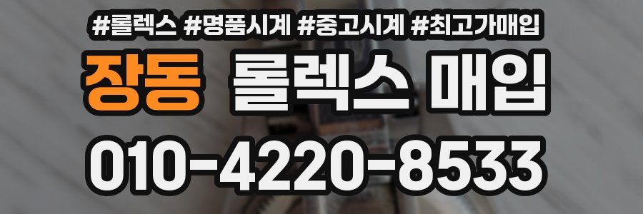 장동 롤렉스 매입