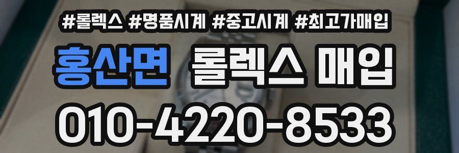 홍산면 롤렉스 매입