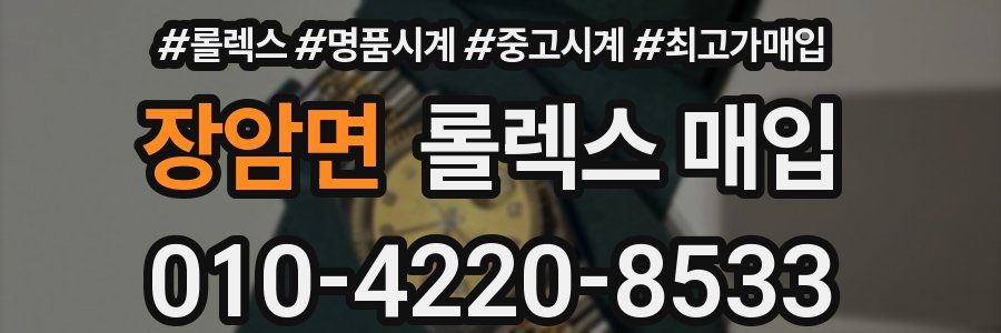 장암면 롤렉스 매입