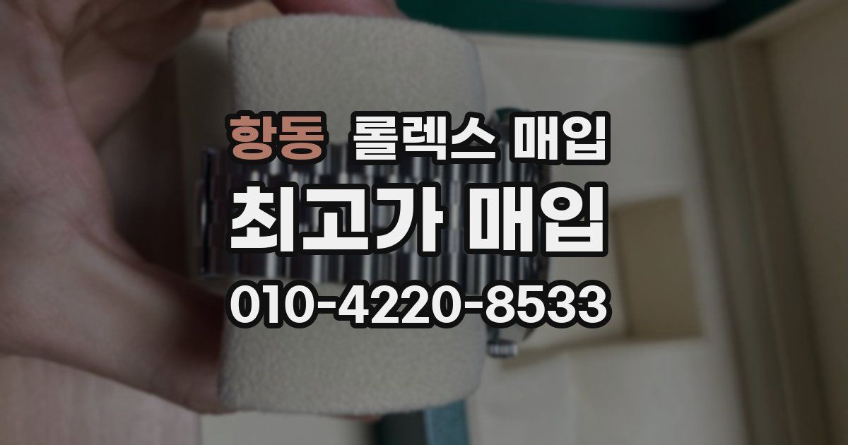 항동 롤렉스 매입