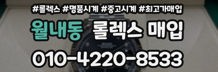 월내동 롤렉스 매입