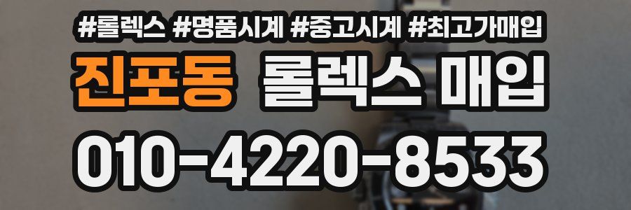 진포동 롤렉스 매입
