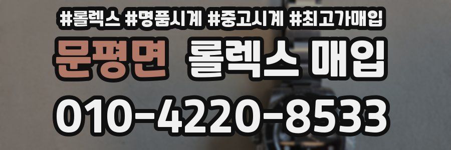 문평면 롤렉스 매입