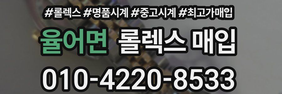 율어면 롤렉스 매입