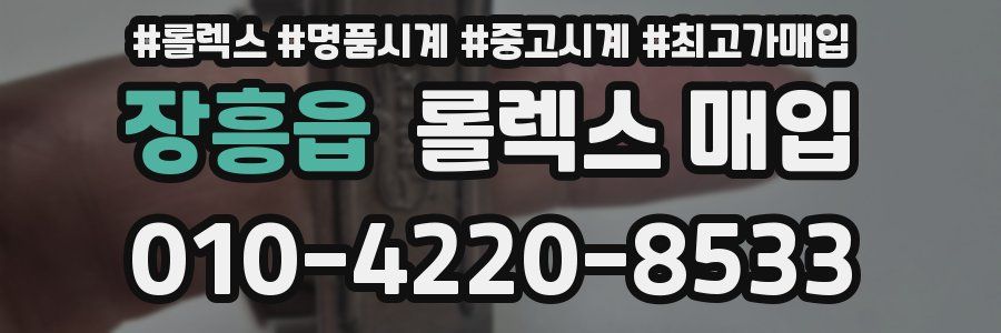 장흥읍 롤렉스 매입