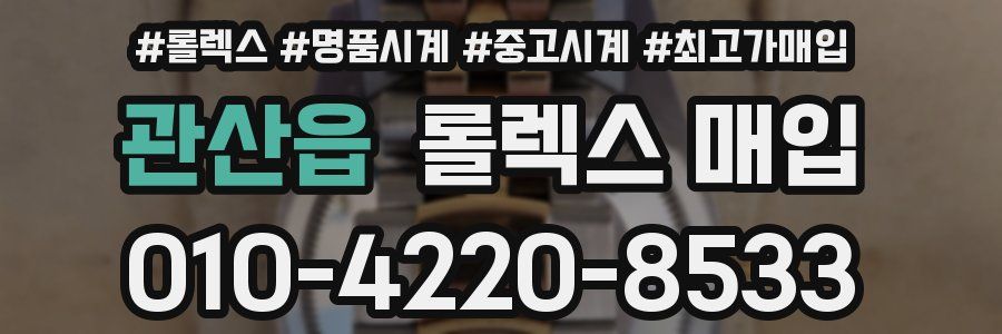 관산읍 롤렉스 매입