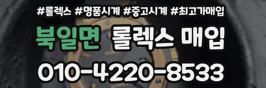 북일면 롤렉스 매입