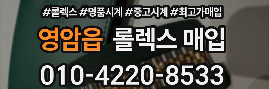 영암읍 롤렉스 매입
