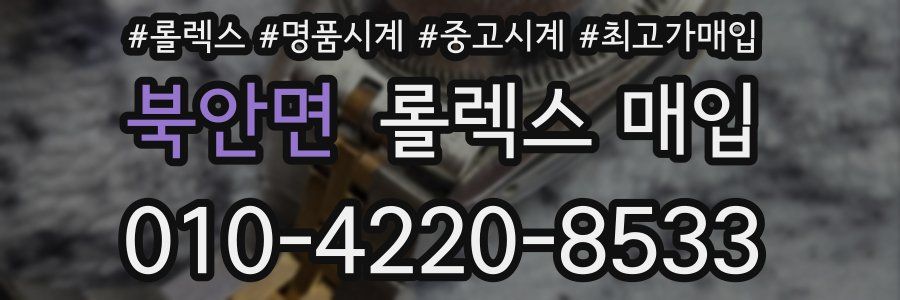 북안면 롤렉스 매입