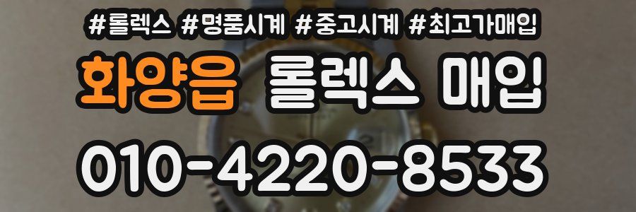 화양읍 롤렉스 매입