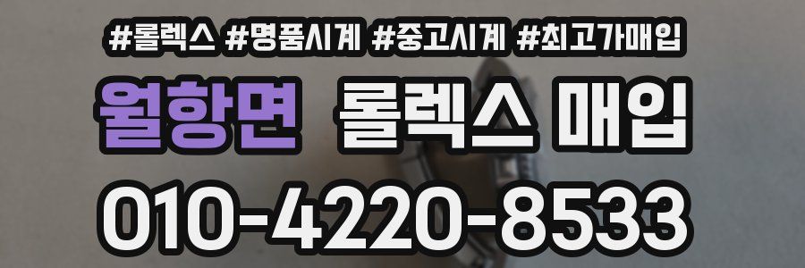 월항면 롤렉스 매입