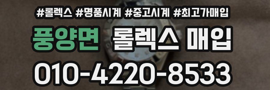풍양면 롤렉스 매입