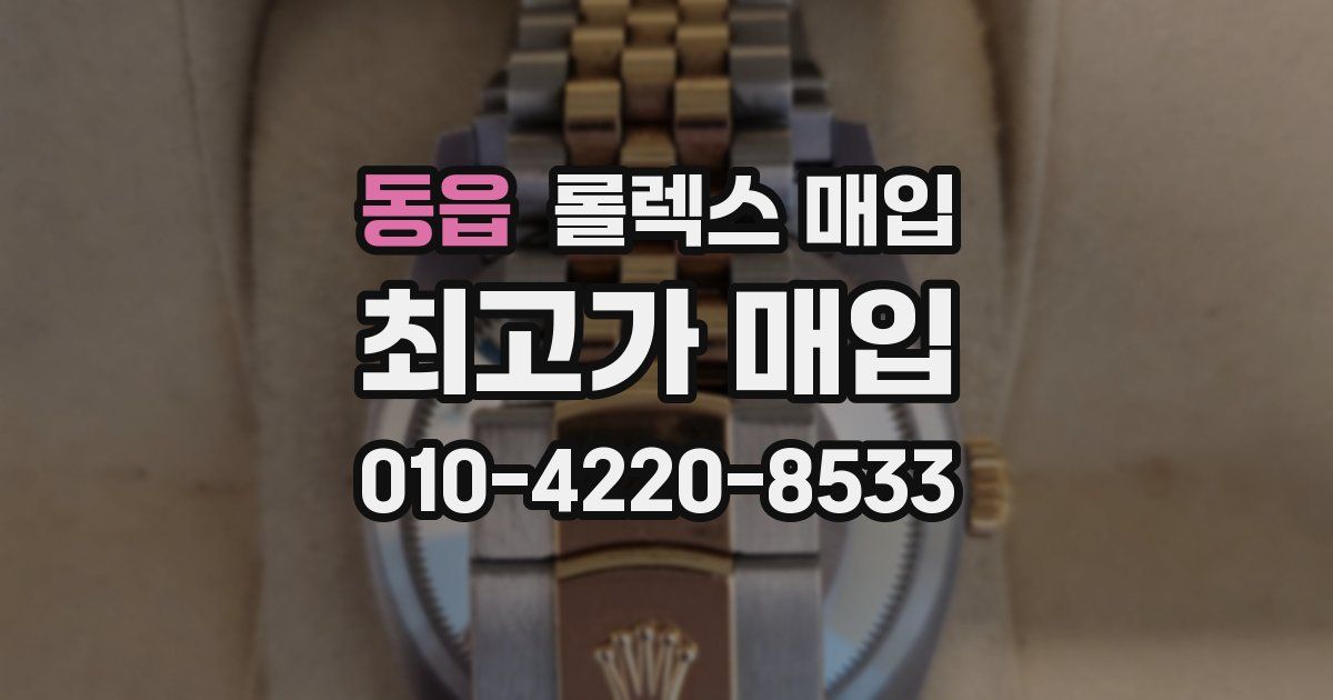 동읍 롤렉스 매입