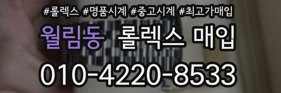 월림동 롤렉스 매입