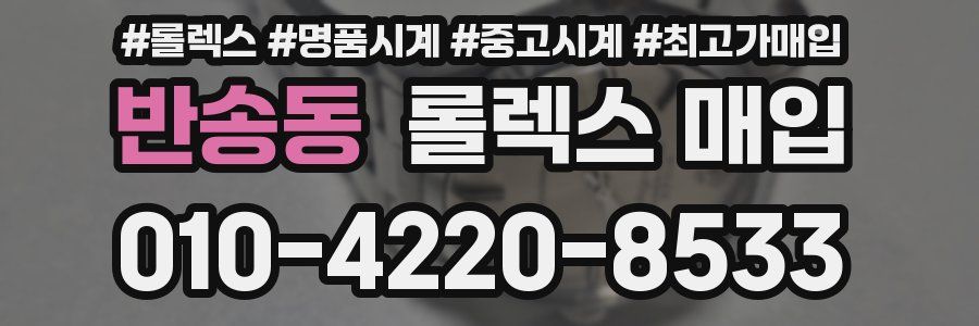 반송동 롤렉스 매입