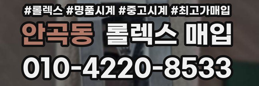 안곡동 롤렉스 매입